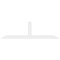 Ekena Millwork Portland Architectural Grade PVC Gable Bracket, 108"W x 31 1/2"H x 2"D x 6"F, 7/12 Pitch GBP108X32X0206POR00 - alternate 3